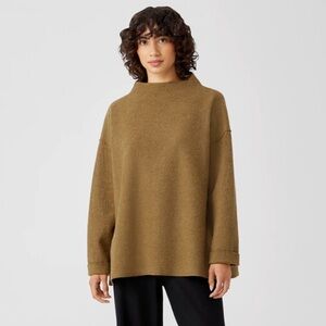 Eileen Fisher Lightweight Boiled Wool Top